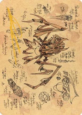 Scrap Trawler Art Card (Gold-Stamped Signature) (ASBRO-075) - Art Series: The Brothers' War