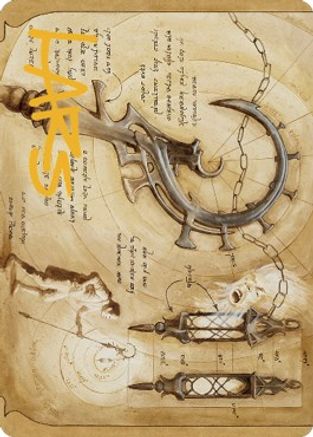 Soul-Guide Lantern Art Card (Gold-Stamped Signature) (ASBRO-078) - Art Series: The Brothers' War