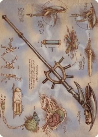 Staff of Domination Art Card (ASBRO-079) - Art Series: The Brothers' War