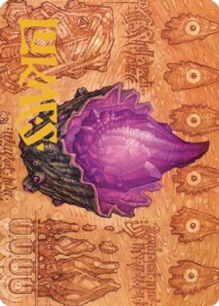 Thorn of Amethyst Art Card (Gold-Stamped Signature) (ASBRO-080) - Art Series: The Brothers' War