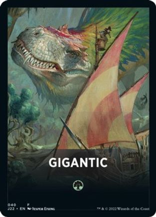 Gigantic Theme Card (J22-040) - Jumpstart 2022