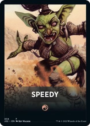 Speedy Theme Card (J22-034) - Jumpstart 2022