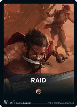 Raid Theme Card (J22-033) - Jumpstart 2022