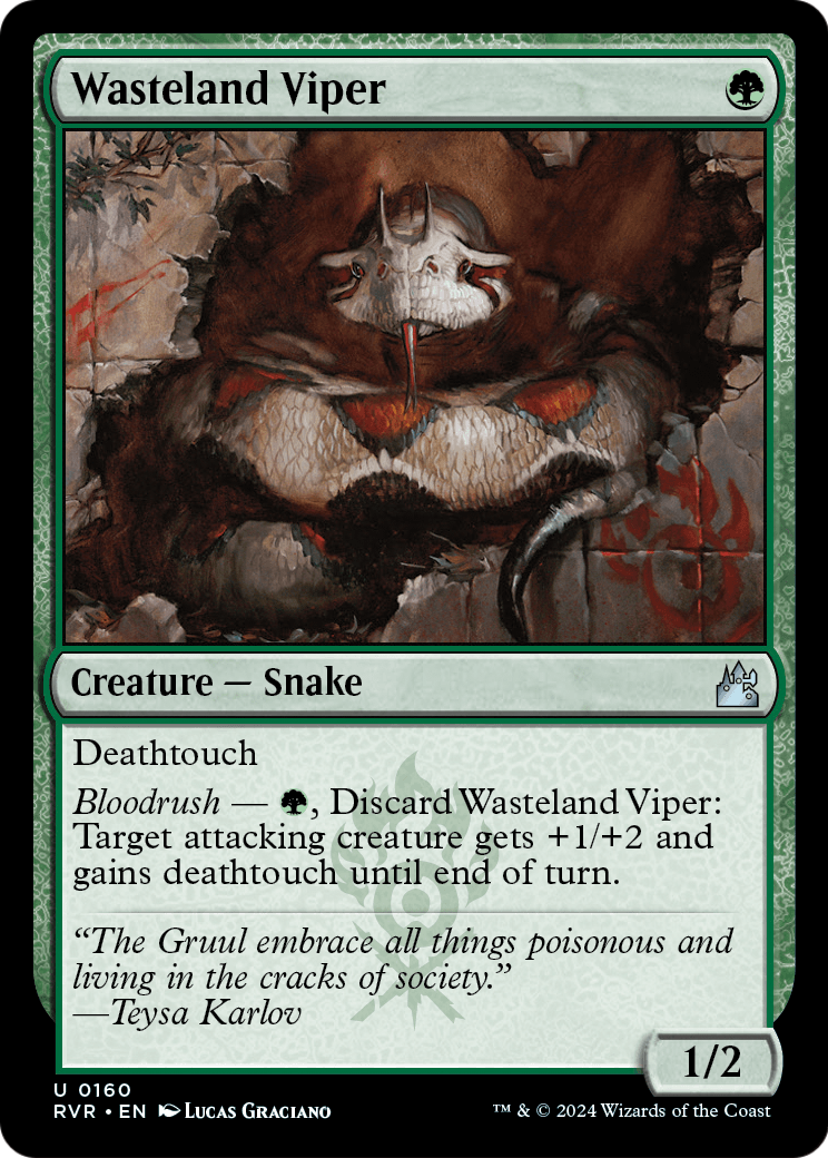Wasteland Viper (RVR-160) - Ravnica Remastered