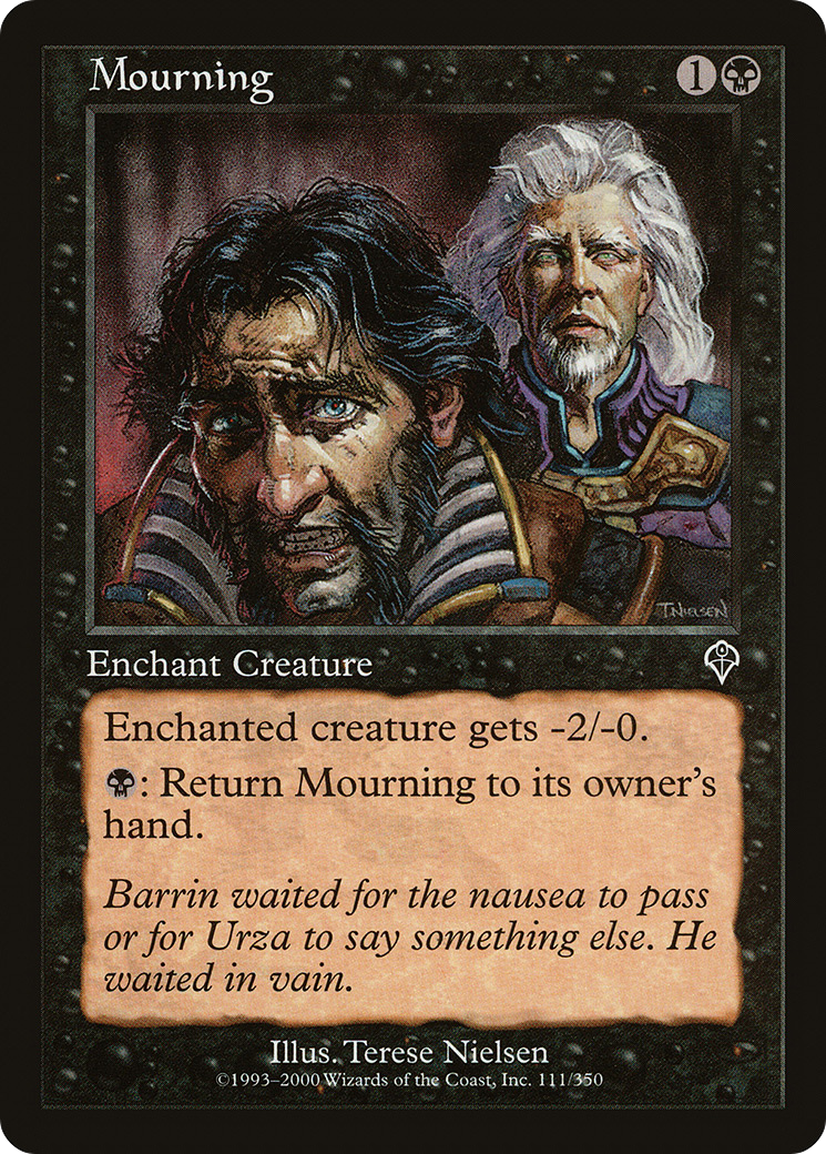 Mourning (INV-111) - Invasion Foil