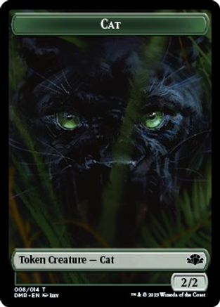 Cat Token (008) (DMR-008) - Dominaria Remastered