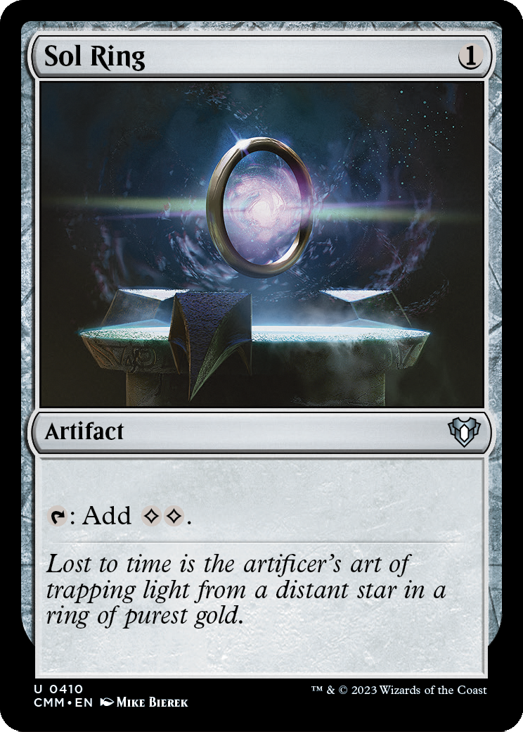 Sol Ring (CMM-410) - Commander Masters Foil
