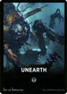 Unearth Theme Card (BRO-003) - The Brothers' War
