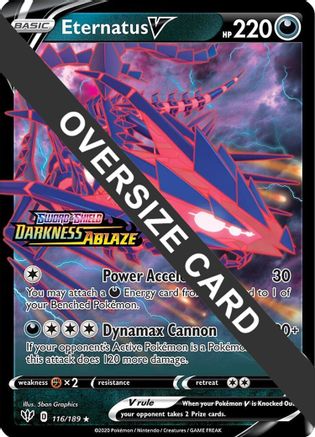 Eternatus V (116/189) Holofoil [Jumbo Cards] - Promo