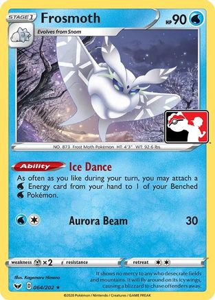 Frosmoth (64) [Prize Pack Series Cards] - Rare