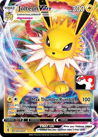 Jolteon VMAX (51) Holofoil [Prize Pack Series Cards] - Ultra Rare