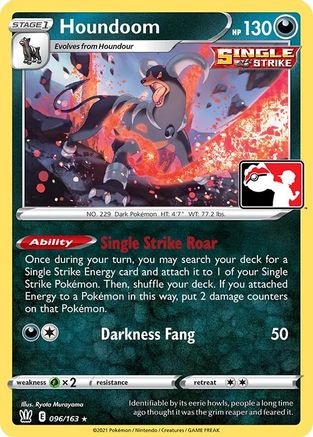 Houndoom (096) Holofoil [Prize Pack Series Cards] - Rare