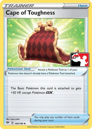 Cape of Toughness (160) Holofoil [Prize Pack Series Cards] - Uncommon