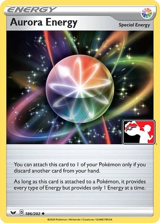 Aurora Energy (186/202) Holofoil [Prize Pack Series Cards] - Uncommon