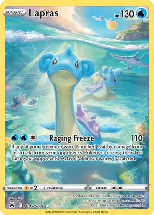 Lapras (GG05/70) Holofoil [SWSH Crown Zenith Galarian Gallery] - Ultra Rare