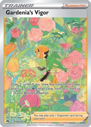 Gardenia's Vigor (GG61/70) Holofoil [SWSH Crown Zenith Galarian Gallery] - Ultra Rare
