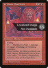 Crimson Manticore (4BB-) - Fourth Edition Foreign Black Border