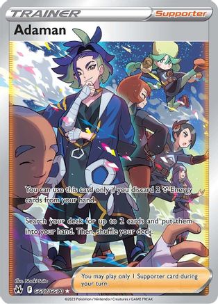 Adaman (GG57/70) Holofoil [SWSH Crown Zenith Galarian Gallery] - Ultra Rare