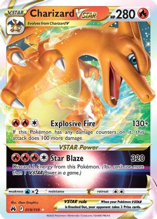 Charizard VSTAR (019/159) Holofoil [SWSH Crown Zenith] - Ultra Rare