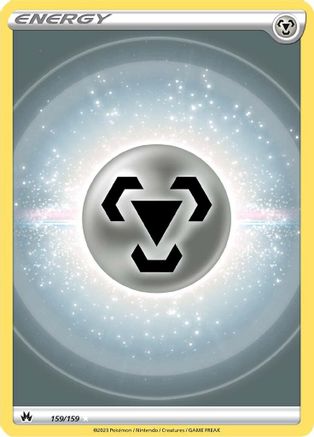 Metal Energy (Texture Full Art) (159/159) Holofoil [SWSH Crown Zenith] - Ultra Rare