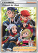 Friends in Hisui (Full Art) (148/159) Holofoil [SWSH Crown Zenith] - Ultra Rare