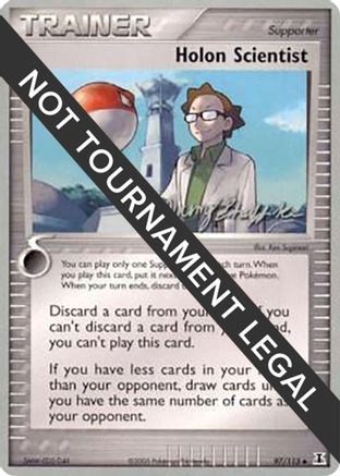 Holon Scientist - 2007 (Jeremy Scharff-Kim) (097) [World Championship Decks] - Uncommon