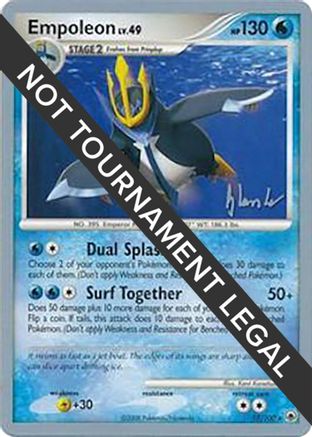 Empoleon - 2008 (Dylan Lefavour) (017) [World Championship Decks] - Rare