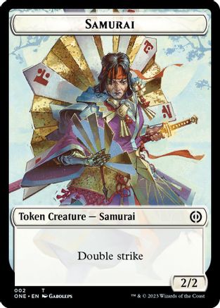 Samurai Token (ONE-002) - Phyrexia: All Will Be One