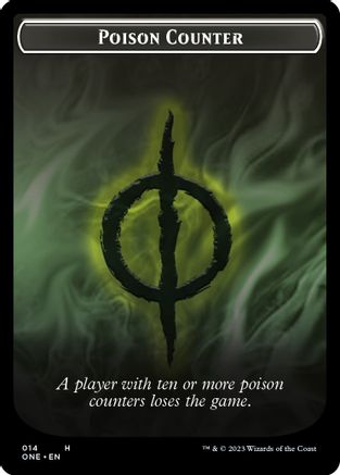 Poison Counter Token (ONE-014) - Phyrexia: All Will Be One
