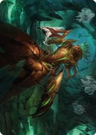 Glissa Sunslayer Art Card (ASONE-047) - Art Series: Phyrexia: All Will Be One