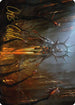 Solphim, Mayhem Dominus Art Card (Gold-Stamped Signature) (ASONE-035) - Art Series: Phyrexia: All Will Be One