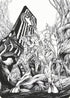 Lukka, Bound to Ruin Art Card (ASONE-079) - Art Series: Phyrexia: All Will Be One
