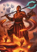 Koth, Fire of Resistance Art Card (ASONE-031) - Art Series: Phyrexia: All Will Be One