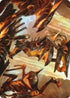 Gleeful Demolition Art Card (ASONE-028) - Art Series: Phyrexia: All Will Be One