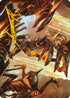 Gleeful Demolition Art Card (Gold-Stamped Signature) (ASONE-028) - Art Series: Phyrexia: All Will Be One