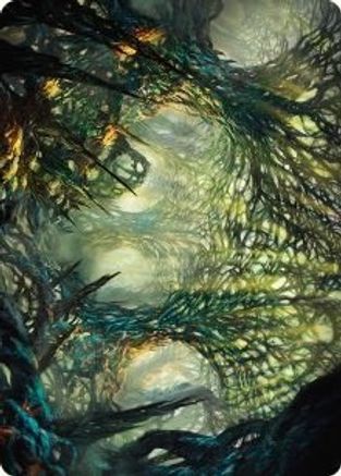 The Hunter Maze Art Card (ASONE-060) - Art Series: Phyrexia: All Will Be One