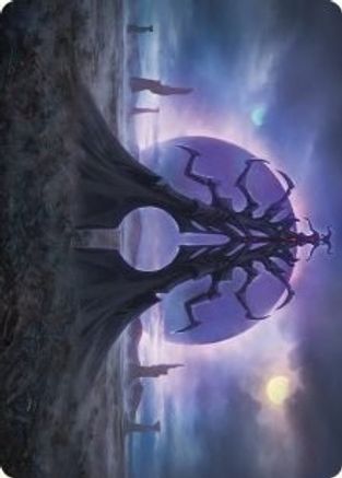 Black Sun's Twilight Art Card (ASONE-019) - Art Series: Phyrexia: All Will Be One