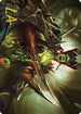 Maze's Mantle Art Card (Gold-Stamped Signature) (ASONE-040) - Art Series: Phyrexia: All Will Be One