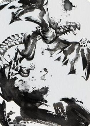 Quicksilver Fisher Art Card (ASONE-068) - Art Series: Phyrexia: All Will Be One