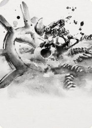 Myr Convert Art Card (ASONE-081) - Art Series: Phyrexia: All Will Be One