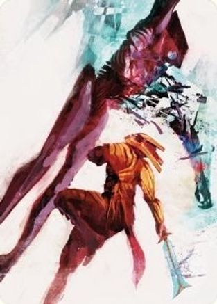 Hexgold Slash Art Card (ASONE-030) - Art Series: Phyrexia: All Will Be One