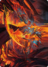 Free From Flesh Art Card (Gold-Stamped Signature) (ASONE-027) - Art Series: Phyrexia: All Will Be One