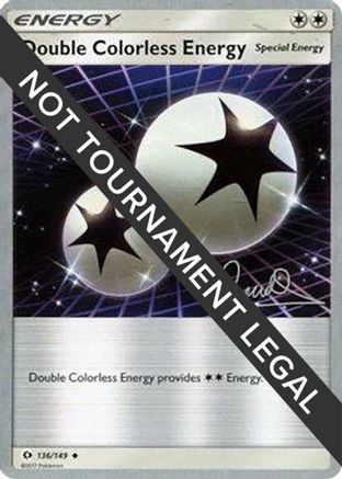 Double Colorless Energy - 2017 (Diego Cassiraga) (136) [World Championship Decks] - Uncommon