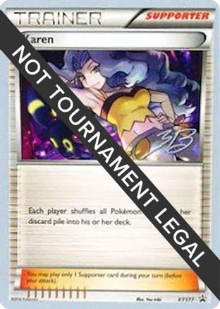 Karen - 2017 (Zachary Bokhari) (XY177) [World Championship Decks] - Common