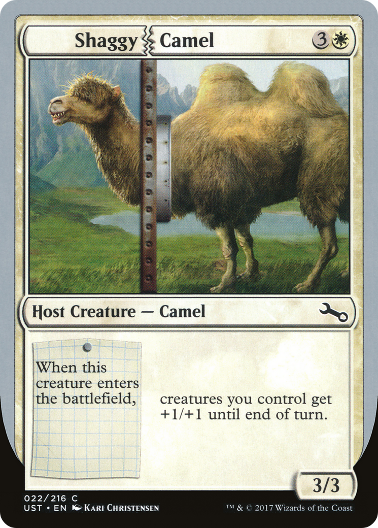 Shaggy Camel (UST-022) - Unstable