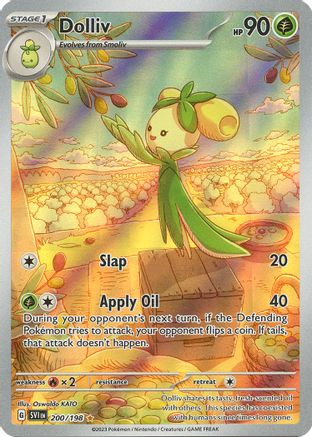 Dolliv (200/198) Holofoil [Scarlet & Violet Base Set] - Illustration Rare