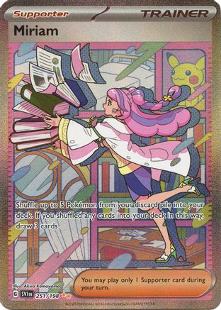 Miriam (251/198) Holofoil [Scarlet & Violet Base Set] - Special Illustration Rare