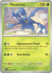 Heracross (002) Reverse Holofoil [Scarlet & Violet Base Set] - Uncommon