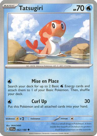 Tatsugiri (062) Reverse Holofoil [Scarlet & Violet Base Set] - Uncommon