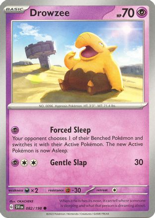 Drowzee (082/198) [Scarlet & Violet Base Set] - Common